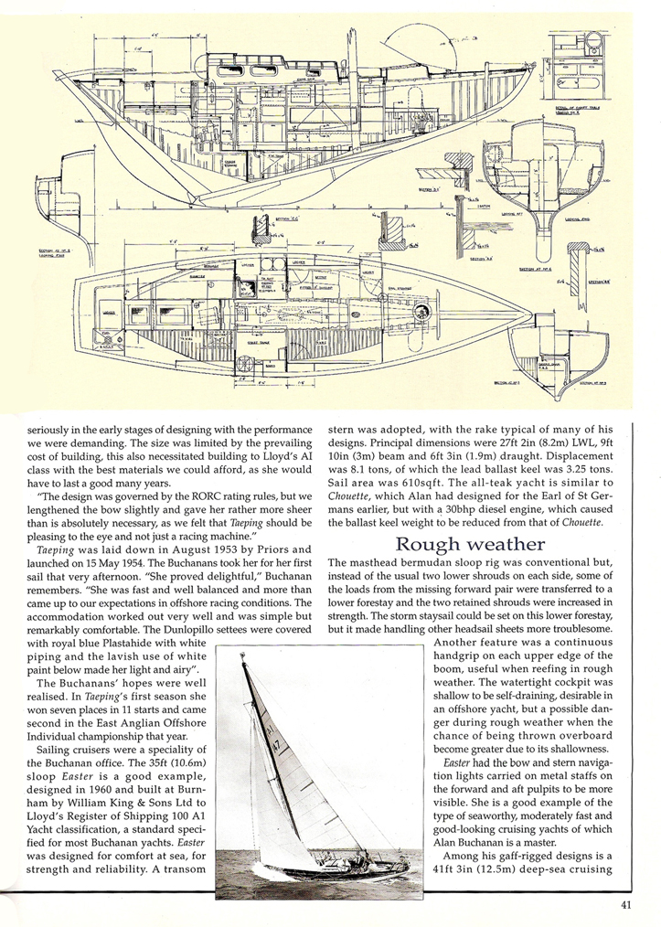 Classic Boat Article on Barbican Page 2