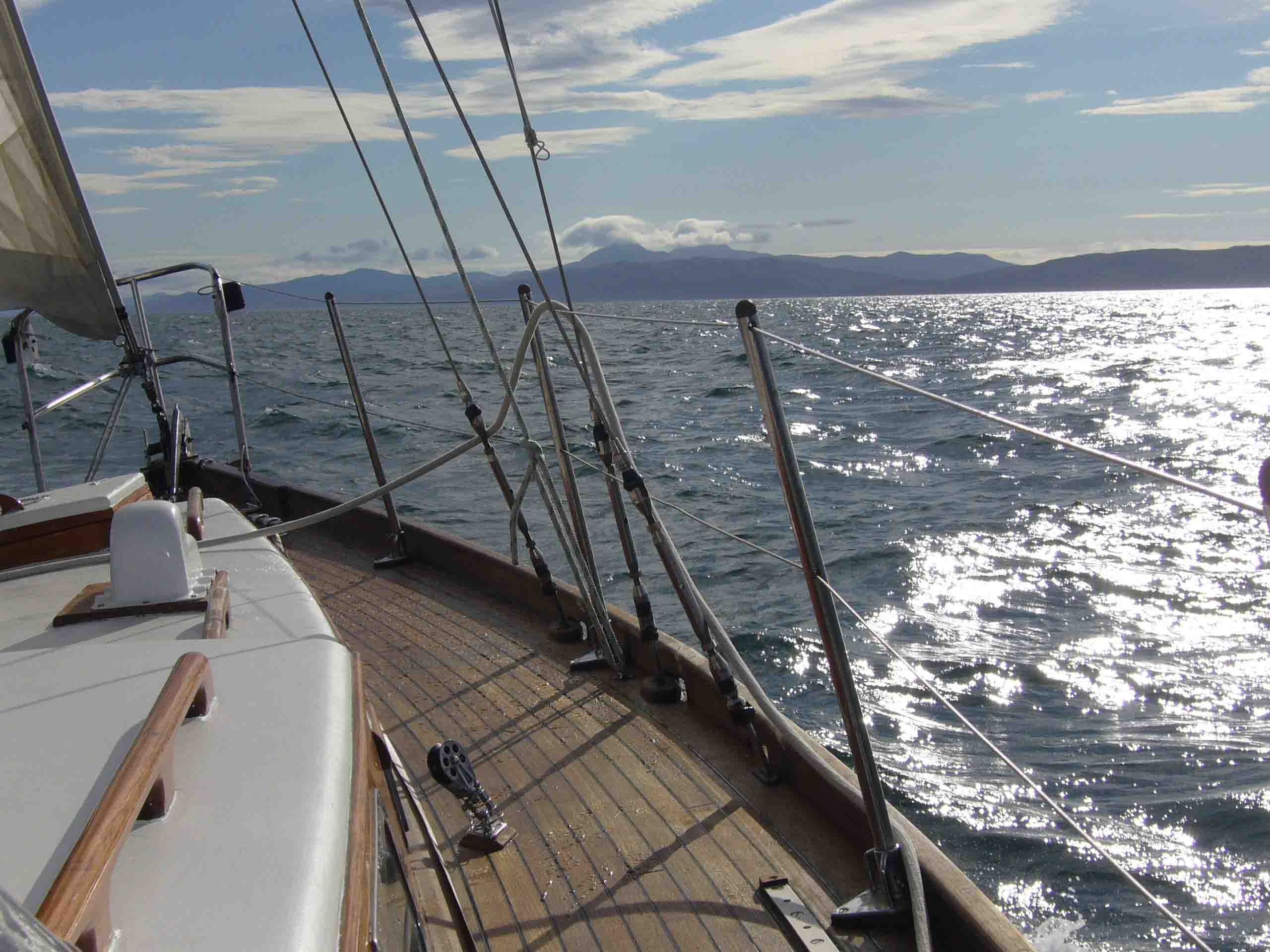 Malouine approaching Cape Wrath